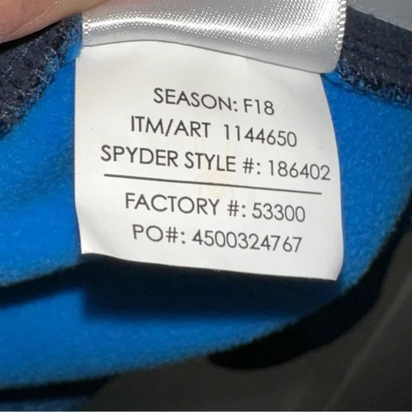 Spyder Constant Full-Zip Mid-Weight Stryke Jacket Men's Medium Gorpcore Skiing - Picture 13 of 14